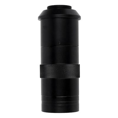 Joebo Microscope Kit 130X 150X 180X Magnification Adjustable Zoom C Mount Lens for 25mm Diameter Microscope Camera Microscope Lens Adapters (Color : 1-130x 40mm)