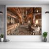 chnywork 9x6ft Medieval Tavern Backdrop Ancient Tavern Inn Bar Restaurant Wooden Interior Photography Background for Party Medieval Decor Photo Booth Studio Props Fabrics, B1-544-53 view 4