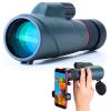 DJXIK 10-20X50 High Definition Monocular for Teens Adults. Newest Waterproof Telescope-BAK4 Prism for Bird Watching Camping Traveling Hiking view 1