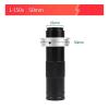 JOEBO Microscope Kit 130X 150X 180X Magnification Adjustable Zoom C Mount Lens for 25mm Diameter Microscope Camera Microscope Lens Adapters (Color : 1-150x 50mm) view 2