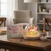 LOGAZOO Mothers Day Gifts for Mom Tulip Lamp with Glass Dome, 20 LED Flower Night Light, Gift for Mom from Daughter Son, Birthday Christmas Holiday Gifts for Women, Bedroom Desk Decor view 2