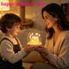 LOGAZOO Mothers Day Gifts for Mom Tulip Lamp with Glass Dome, 20 LED Flower Night Light, Gift for Mom from Daughter Son, Birthday Christmas Holiday Gifts for Women, Bedroom Desk Decor view 4