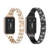 [2-PACK]Compatible with Samsung Galaxy fit 3 Band, 5 Beads in 2 Rows, Rhinestone Diamond Stainless Metal Strap for Samsung Galaxy fit 3 for Women (2PackA) view 1