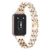 [2-PACK]Compatible with Samsung Galaxy fit 3 Band, 5 Beads in 2 Rows, Rhinestone Diamond Stainless Metal Strap for Samsung Galaxy fit 3 for Women (2PackA) view 2