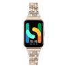 [2-PACK]Compatible with Samsung Galaxy fit 3 Band, 5 Beads in 2 Rows, Rhinestone Diamond Stainless Metal Strap for Samsung Galaxy fit 3 for Women (2PackA) view 3