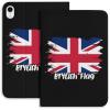 GTABVECT British Flag Case for iPad iPad Mini 5/4/3/2/1(7.9- Inch) iPad Mini 6 (8.3-inch, 2021) with Pencil Holder, Protective Case with Soft TPU Back, Auto Sleep/Wake Cover view 1