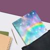 Case for Samsung Galaxy Tab S9 11 inch Tablet 2023 Model X710/X716B/X718USlim Fit Foldable Standing Cover Case with Auto Sleep/Wake for Galaxy Tab S9Rainbow White Clouds view 4