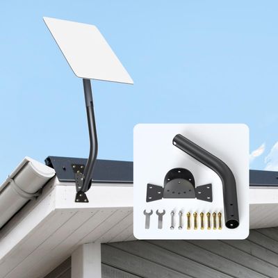 XTAR MT2 Starlink Mounting Kit, Heavy Duty Starlink Mount for Starlink Internet Kit Satellite, Starlink Roof Mount, Starlink Pole Mount for V2