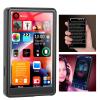 MP3 Player, Portable MP3 1000mAh 4.0 Inch 1080P HiFi Sound with Charging Cable for Electric Book for FM Radio (Black) view 4