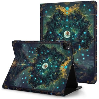 GTABVECT Mexico Tree of Life Case for iPad Pro 11 Inch Case 2020(2nd Gen) with Pencil Holder, Smart iPad Case Support Touch ID and Auto Wake/Sleep