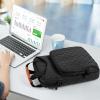 9-11 Inch Tablet Sleeve Bag, Padded Carrying Travel Case for iPad Pro 11-in (M4), iPad 10.9 (10th Gen), iPad Air 11-in (M2), Galaxy Tab S9/S8, with Shoulder Strap (Classic Black) view 2
