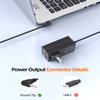 12V 2A Charger Fit for Gateway Laptop GWTN156-11BK GWTN156-11BL GWTN156-11RD GWTC116-2BK GWTC116-2BL GWNC21524-BL GWTN141-1BL GWTN141-5BK/BL SAW30A-120-2000U GWTN156-11 GWTC116-2 GWTN141 GWTN116-3 view 2