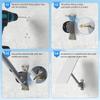 XTAR MT3 Aluminum Alloy Starlink Pipe Adapter Antenna Mounting Bracket - Rust-Free, Adjustable Angle, Easy Install | Secure Your Connection with Confidence view 4