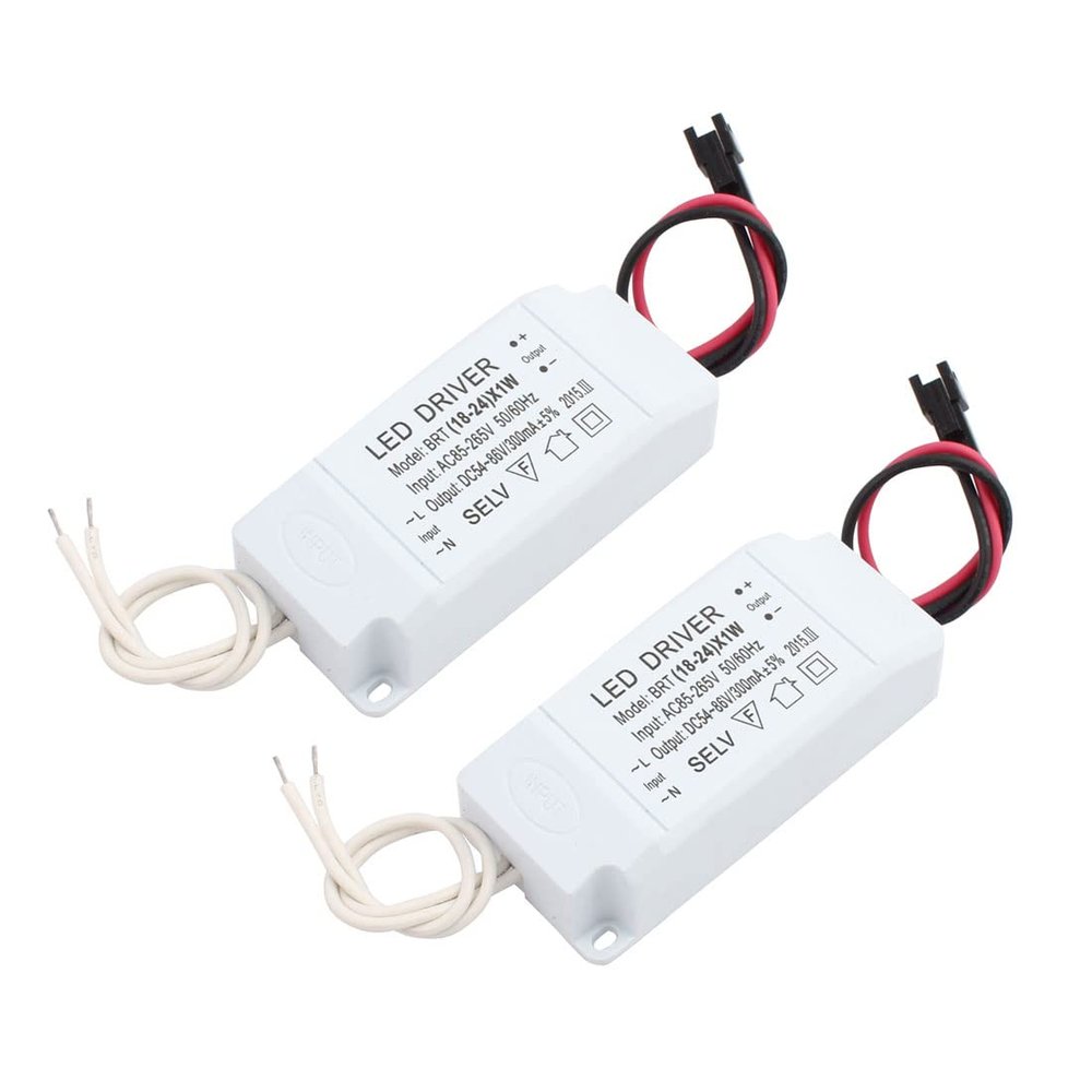 PGMTDEFXJO 2Pcs AC85-265V to DC54-86V 18-24W Transformer Conventer LED Driver Power Supply