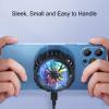 Portable Phone Fan, Semiconductor Heatsink, Cell Phone Cooling Fan with RGB LED Lights, Mobile Phone Cooler for view 3