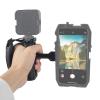 Camera Cage Side Handle, Universal Ergonomic Aluminum Camera Handgrip, 1/4 Screw Cold Shoe Mount, Up and Down Adjustable, for Camera Cage Video Rig, for Photography view 1