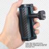 Camera Cage Side Handle, Universal Ergonomic Aluminum Camera Handgrip, 1/4 Screw Cold Shoe Mount, Up and Down Adjustable, for Camera Cage Video Rig, for Photography view 3