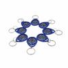10pcs MF Classic 1K RFID Fob 13.56mhz ISO14443A Key for Hotel Door Entry Access Control... (blue) view 3