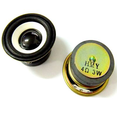 Generic 2pcs Yiwenchure 2"" 4Ohm 3W Full Range Audio Speaker Stereo Woofer Loudspeaker for Arduino (Pack of 2pcs) (S512 2PCS)