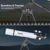 Telescope for Adults High Powered, 80mm Aperture 900mm Professional Refractor Telescope for Adults & Beginners, Compact and Portable Travel Telescopio with Carrying Bag and Designed Phone Adapter view 4