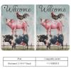 GTABVECT Summer Rooster Pig Cow Case for iPad iPad Mini 5/4/3/2/1(7.9- Inch) iPad Mini 6 (8.3-inch, 2021) with Pencil Holder, Protective Case with Soft TPU Back, Auto Sleep/Wake Cover view 4