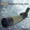 DJXIK 22-66X100 HD Zoom Monocular Telescope for Adults. High Power IPX7-8 Waterproof Astronomy Telescope with Night Vision for Bird Atching, Camping,Hiking,Stargazing.,A view 3