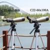 DJXIK 22-66X100 HD Zoom Monocular Telescope for Adults. High Power IPX7-8 Waterproof Astronomy Telescope with Night Vision for Bird Atching, Camping,Hiking,Stargazing.,A view 4