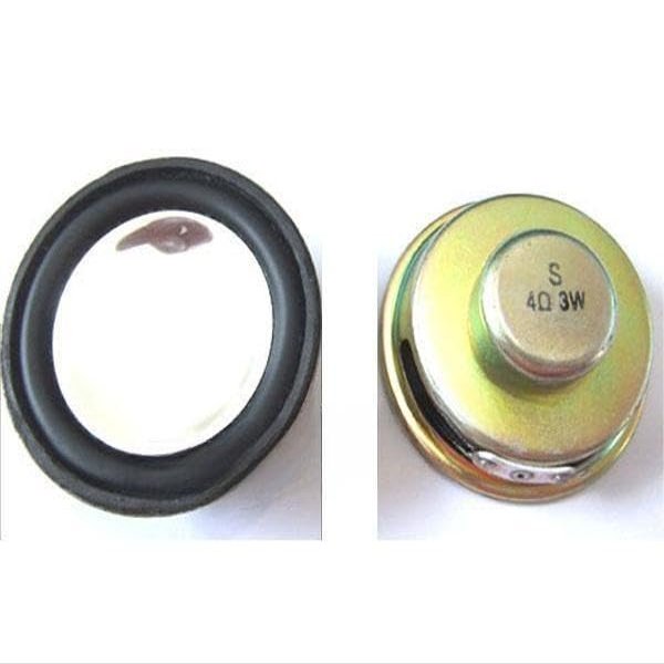 DirectNine Basics 2pcs Yiwenchure 2"" 4Ohm 3W Full Range Audio Speaker Stereo Woofer Loudspeaker for Arduino (Pack of 2pcs) (S872 2PCS)
