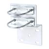uxcell Antenna Pole Mounting Kit-Z-Bracket with Double U-Bolt Clamp Pole Mounting Kit for Outdoor Antenna view 1