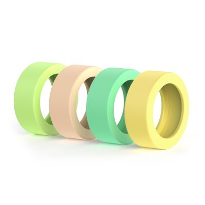 CAROFAFA Ring Protector Silicone Ring Cover Compatible with Oura Ring Protector, Elastic Case for Oura Ring Gen 3 Working Out (Horizon Compatible, Multiple Colors, L)