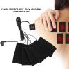USB Electric Clothes Five Heater Pads Heating Adjustable Temperature Warmer Tool view 2