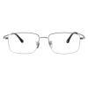LAMBBAA Accessories Reading Glasses Titanium Frame Glasses Classic Computer Flexible Anti Eyestrain For Men Women(matt silver,+2.00Magnification) view 1
