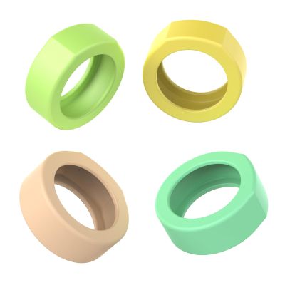 CAROFAFA Ring Protector Silicone Ring Cover Compatible with Oura Ring Protector, Elastic Case for Oura Ring Gen 3 Working Out (Heritage Compatible, Multiple Colors, L)