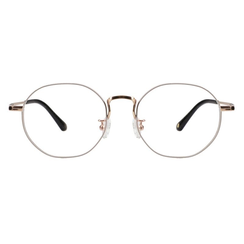 LAMBBAA Accessories Reading Glasses Titanium Frame Glasses Classic Computer Flexible Anti Eyestrain For Men Women(rose white,+1.25Magnification)