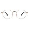 LAMBBAA Accessories Reading Glasses Titanium Frame Glasses Classic Computer Flexible Anti Eyestrain For Men Women(rose white,+1.25Magnification) view 1