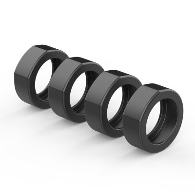 CAROFAFA Ring Protector Silicone Ring Cover Compatible with Oura Ring Protector, Elastic Case for Oura Ring Gen 3 Working Out (Heritage Compatible, Black, XL)