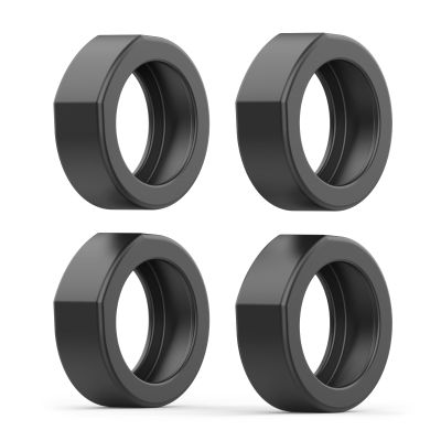 CAROFAFA Ring Protector Silicone Ring Cover Compatible with Oura Ring Protector, Elastic Case for Oura Ring Gen 3 Working Out (Heritage compatible, Black, M), M(8/9)