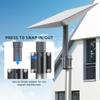 XTAR MT4 Mounting Kit for 34mm Starlink Antenna Dish,U Bolt Bracket Allows You to Secure The Dish to Any Rounded Pole view 3