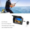 Brilluxa Fish Finder Camera, 5in Underwater Fishing Camera with LCD IPS Full View Monitor, 12V Waterproof Video System for Lake Boat ice Fishing, 30m 98.4ft Cable Underwater viewer view 4