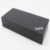Lenovo ThinkPad Universal USB-C Dock 40A9 DK1633 Laptop Docking Station 03X7194, VGA, DP, USB-C, USB3.0, USB-C Cable, 90w AC Adapter, Black (Renewed) view 2