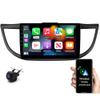 10.1 Inch Android 13 Car Stereo Radio for Honda CRV 2012 2013 2014 2015 2016 Touch Screen with Carplay & Android Auto GPS Bluetooth Wi-FI/Steering Wheel Control/AHD Camera/Car Stereo Radio [2GB+32GB] view 1