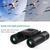 DJXIK Binoculars. 8X21 Compact Binoculars for Adults Kids, Portable Premium Binoculars. Mini Binoculars Folding Lightweight for Outdoor Sightseeing view 3