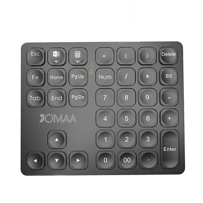 36 Keys Bluetooth Numeric keypad Portable Mini Financial Accounting Rechargeable Number pad Ultra-Silent for iPad Laptop,Mac, iMac, Tablet, PC and Desktop (Black)
