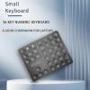 36 Keys Bluetooth Numeric keypad Portable Mini Financial Accounting Rechargeable Number pad Ultra-Silent for iPad Laptop,Mac, iMac, Tablet, PC and Desktop (Black) view 2