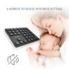 36 Keys Bluetooth Numeric keypad Portable Mini Financial Accounting Rechargeable Number pad Ultra-Silent for iPad Laptop,Mac, iMac, Tablet, PC and Desktop (Black) view 4