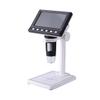 JOEBO Microscope Kit 8 LED Lights Digital Microscope Electronic 2MP 4.3 Inch HD LCD 1000X Magnifier Microscope Lens Adapters (Color : White) view 1