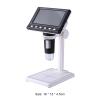 JOEBO Microscope Kit 8 LED Lights Digital Microscope Electronic 2MP 4.3 Inch HD LCD 1000X Magnifier Microscope Lens Adapters (Color : White) view 2