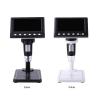 JOEBO Microscope Kit 8 LED Lights Digital Microscope Electronic 2MP 4.3 Inch HD LCD 1000X Magnifier Microscope Lens Adapters (Color : White) view 3