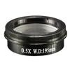 JOEBO Microscope Kit Professional Microscope Lens Auxiliary Objectives 0.5X1x1.5X,2X Microscope Objective Microscope Lens Adapters (Color : 0.5X, Size : Other) view 1