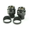 JOEBO Microscope Kit Microscope Eyepiece Stereo Microscope WF10X 23mm Wide Angle Eyepiece Diopter Adjustable with Eyeguards 30mm Diameter Microscope Lens Adapters (Color : 6 PCS Green Coating) view 2